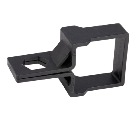 M249/1 Abrazadera 40 mm acople hexagonal. Pack 10 piezas.