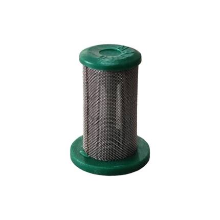 M144 Filtro verde base recta. Pack 10 piezas.