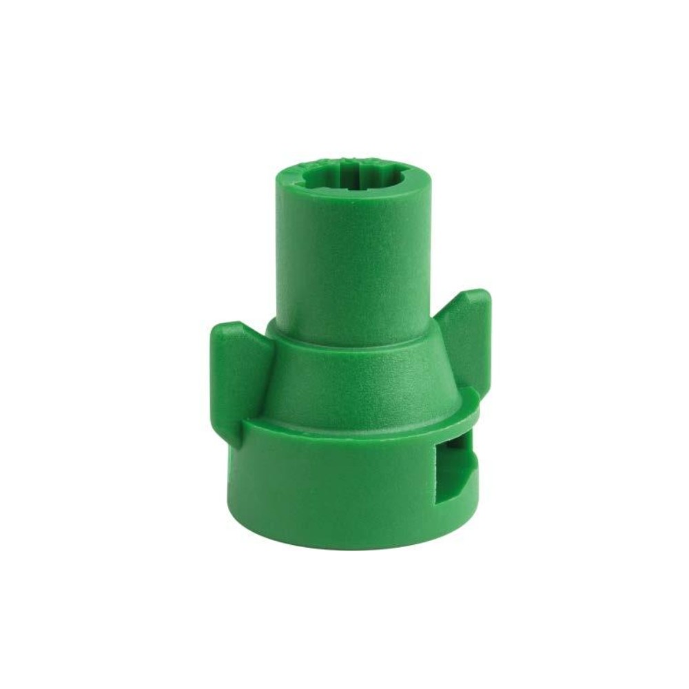 M224 Tapa larga Verde con acople rápido. Pack 10 piezas.